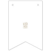 Personalisierter Geburtstag & Feiern Wimpelkette (Erste Fahne)