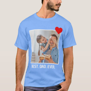 Personalisierter Geburtstag Geschenk Bester Vater  T-Shirt