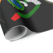 Personalisierter Geburtstag Geschenkpapier (Rolleneckpunkt)