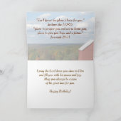 Personalisierter Geburtstag Jeremiah 29:11Bibel Karte (Innenseite)