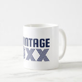 Personalisierter Geburtstag Kaffeetasse (VorderseiteRechts)