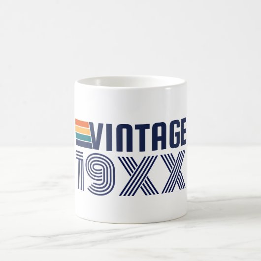 Personalisierter Geburtstag Kaffeetasse (Mittel)