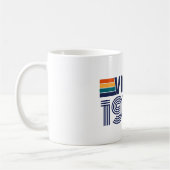 Personalisierter Geburtstag Kaffeetasse (Links)