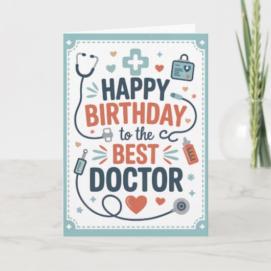 Personalisierter Geburtstag Karte (Vorderseite)