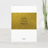 Personalisierter Geburtstag Karte (Rückseite)