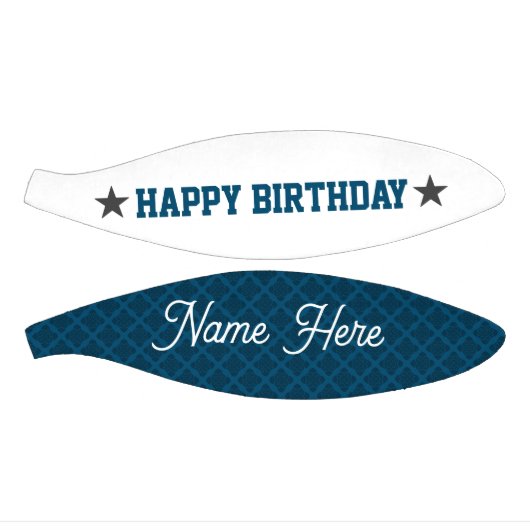 PERSONALISIERTER GEBURTSTAG MINI BASKETBALL (Panele)