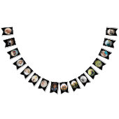 personalisierter Geburtstag mit Fotos Wimpelkette (Alle)