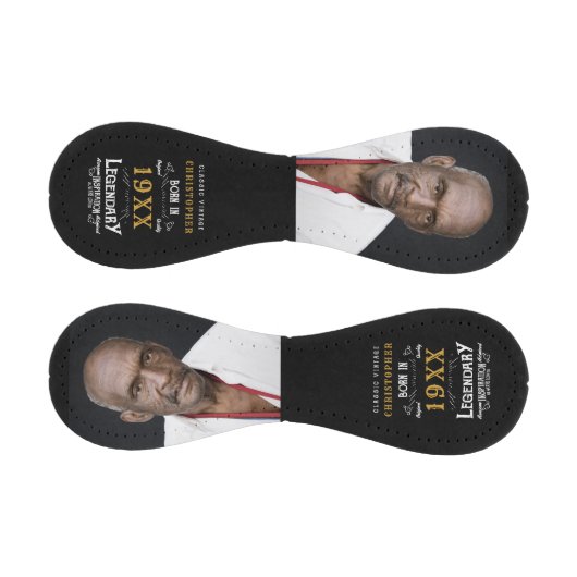 Personalisierter Geburtstag Monogram Legendary Vat Baseball (Paneele)