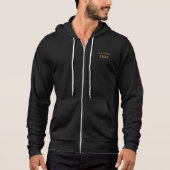 Personalisierter Geburtstag Monogram Legendary Vat Hoodie (Vorderseite)