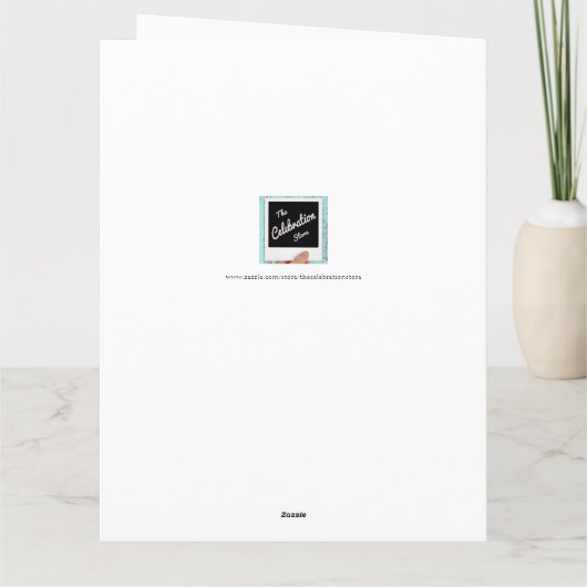 Personalisierter Geburtstag Monogram Legendary Vat Karte (Rückseite)