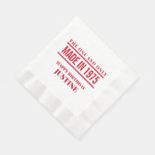 Personalisierter Geburtstag Napkins Serviette (Ecke)
