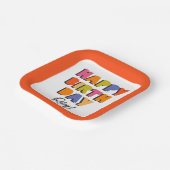 Personalisierter Geburtstag Pappteller (Gewinkelt)