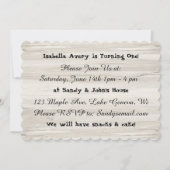 Personalisierter Geburtstag: "Schauen Sie, wer sic Einladung (Rückseite)