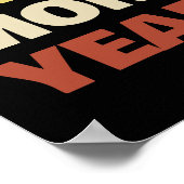 Personalisierter Geburtstag seit Zitat Slogan Poster (Ecke)