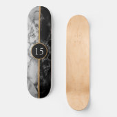 Personalisierter Geburtstag Skateboard Geschenk Ma (Vorderseite)