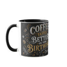 Personalisierter Geburtstags-Kaffeebecher