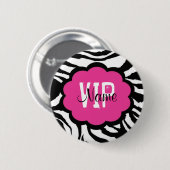 Personalisierter Geburtstags-Knopf VIP Button (Vorne & Hinten)