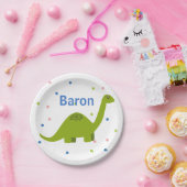 Personalisierter Geburtstags-Party-Teller mit Pappteller (Party)