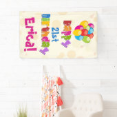 Personalisierter Geburtstagsbanner Banner (Insitu)