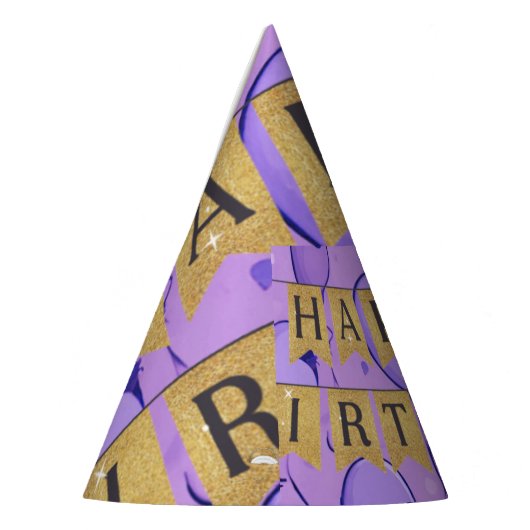 Personalisierter Geburtstagsfeierhut Partyhütchen (Links)