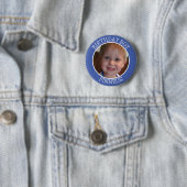 Personalisierter Geburtstagskind| Name und Foto Button (Beispiel)