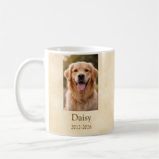 Personalisierter Gedenkbecher für Haustiere Kaffeetasse