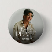 Personalisierter Gedenkbutton mit Foto für den Fri Button (Vorderseite)