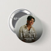 Personalisierter Gedenkbutton mit Foto für den Fri Button (Vorne & Hinten)