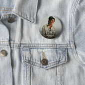 Personalisierter Gedenkbutton mit Foto für den Fri Button (Beispiel)
