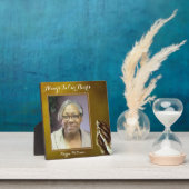 Personalisierter Gedenkrahmen Fotoplatte (InSitu)