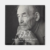 Personalisierter Gedenktod des benutzerdefinierten Magnet (Vorne)