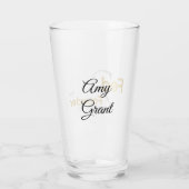 Personalisierter "Gefüttert2Founder"-Glascup Glas (Rückseite)