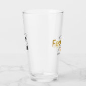 Personalisierter "Gefüttert2Founder"-Glascup Glas (Rechts)
