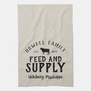 Personalisierter Gefüttert Körnerschlauch Geschirrtuch
