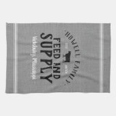 Personalisierter Gefüttert Körnerschlauch Geschirrtuch (Horizontal)