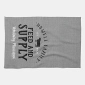 Personalisierter Gefüttert Körnerschlauch Küchentuch (Horizontal)