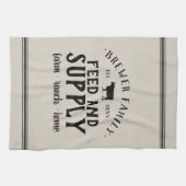 Personalisierter Gefüttert Körnerschlauch Küchentuch (Horizontal)