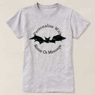 Personalisierter Gekritzel-Schläger-T - Shirt