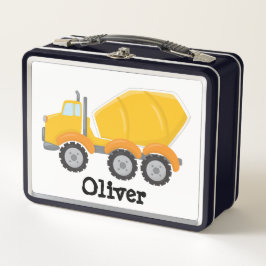 Personalisierter Gelbzw. Metall Brotdose