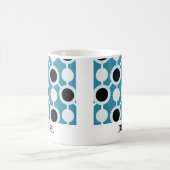 Personalisierter gemusterter Becher Kaffeetasse (Mittel)