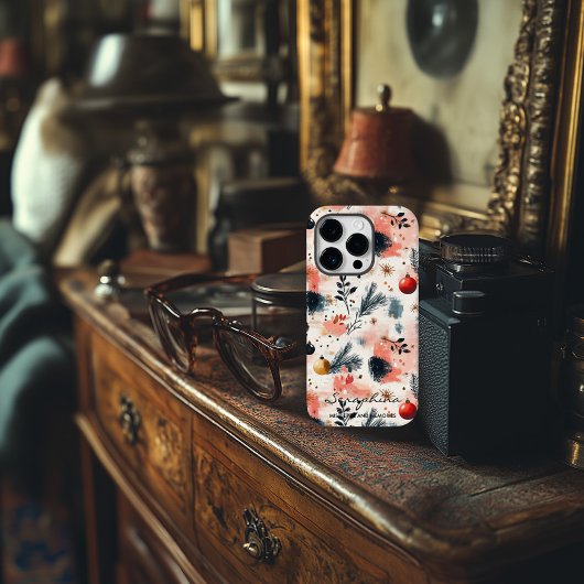 Personalisierter, gemütlicher Ferienort Pine and O Case-Mate iPhone Hülle