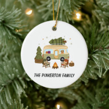 Personalisierter gemütlicher Weihnachts-Camper