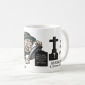 Personalisierter Genealogie-Detektiv Kaffeetasse (VorderseiteRechts)
