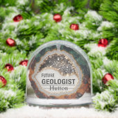 Personalisierter Geologe Schneekugeln (Weihnachten)