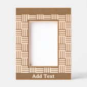 Personalisierter geometrischer Rahmen (Vorderseite)