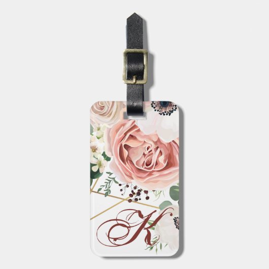 Personalisierter Gepäck-Umbau-geometrische Gepäckanhänger (Vorderseite vertikal)