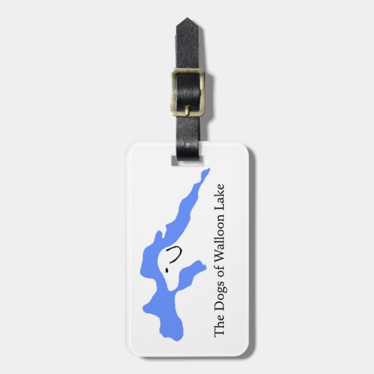 Personalisierter Gepäck-Umbau Gepäckanhänger (Vorderseite vertikal)