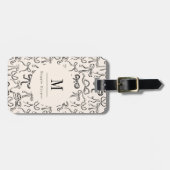 Personalisierter Gepäckanhänger für Handgezeichnet (Vorderseite horizontal)