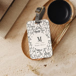 Personalisierter Gepäckanhänger für Handgezeichnet<br><div class="desc">Das ist ein Bogen-Gepäckanhänger mit handgezeichneten Bögen und einem modernen Schriftart-Pairing. Alle Texte und Farben sind editierbar. // Für passende Artikel besuchen Sie bitte die Kollektion "TRAVEL ACCESSORIES" im Shop von By Nicole Designs Zazzle. * Wenn Ihnen dieses Design gefällt, Sie es aber nicht für etwas finden, das Sie suchen,...</div>