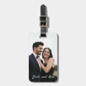 Personalisierter Gepäcktag - Kundenspezifische Ges Gepäckanhänger (Vorderseite vertikal)